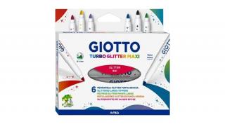 Filctoll GIOTTO Turbo maxi csillámos 6 db/készlet