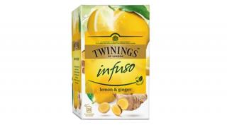 Herbatea TWININGS citrom és gyömbér 20 filter/doboz