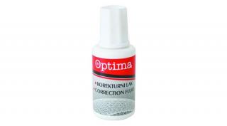 Hibajavító folyadék OPTIMA ecsetes oldószeres 20 ml