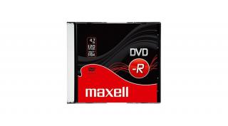 Írható DVD-R MAXELL 4,7GB slim tok