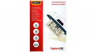 Lamináló fólia FELLOWES A/4 125 mikron matt 100/csom