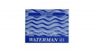 Tintapatron WATERMAN kék 8 db/ doboz S0110860