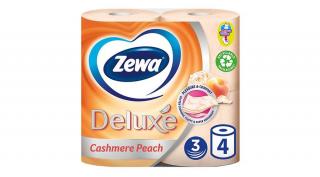 Toalettpapír ZEWA Deluxe 3 rétegű 4 tekercses Cashmere Peach