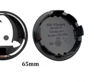 SKODA FELNI KUPAK 65mm 3B7601171 - Fekete