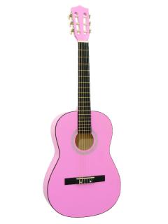 DIMAVERY AC-300 klasszikus gitár  3/4, pink