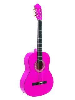 DIMAVERY AC-303 klasszikus gitár, pink 26241009