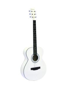 DIMAVERY AW-303 western-guitar, fehér    26242007