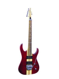 DIMAVERY FR-520 E-gitár szatén vörös 26213270