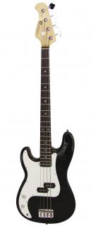 DIMAVERY PB-320 E-Basszusgitár balkezes fekete 26221015
