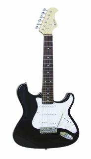 DIMAVERY ST-203 E-gitár, fekete 26211010