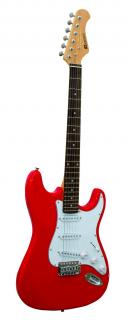 DIMAVERY ST-203 E-gitár piros 26211050