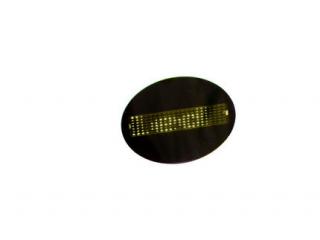 EUROLITE LED kitűző USB sárga 253 karakter 80500060