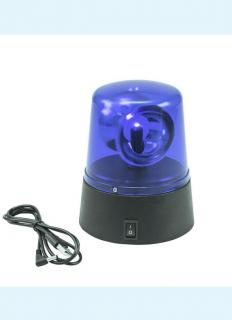 EUROLITE LED Mini Police Beacon, Rendőrvillogó LED-es kék USB-vel / Akkumulátor-ral 50603660