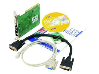 EUROLITE LED rendszer vezérlő szoftver (EUROLITE PCI sending card and software) 80503130