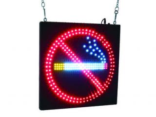 EUROLITE LED Világító tábla NO SMOKING felirat 80500320