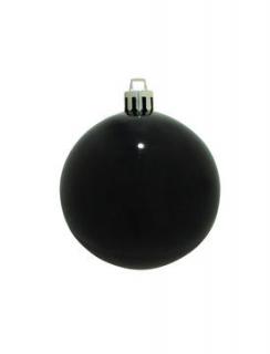 EUROPALMS dekorációs gömb 10cm fekete 83501263