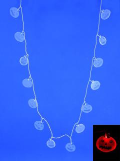 LED light chain, pumpkin, 16 LEDs 83314338