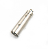 Master Audio  HY4853 Metal adapter: XLR 3 pólusú dugó - RCA aljzat