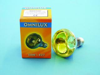 OMNILUX R80 230V.60W E-27 yellow 9210400U