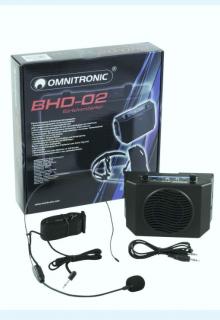 OMNITRONIC BHD-02 övre szerelhető idegenvezető szett mikrofonnal 11038882