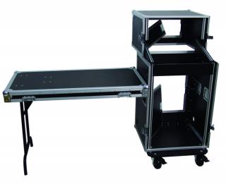 OMNITRONIC DJ keverő rack Special Pro kerekekkel 32000200