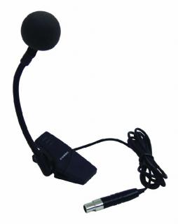 OMNITRONIC IC-1100 PRO Csiptetős hangszermikrofon Mini XLR 13030705