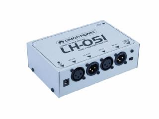 OMNITRONIC LH-051 fantom táp adapter 10355051
