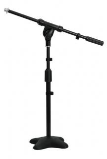 OMNITRONIC - Mikrofon állvány, asztali kihúzható, fekete 6000603M