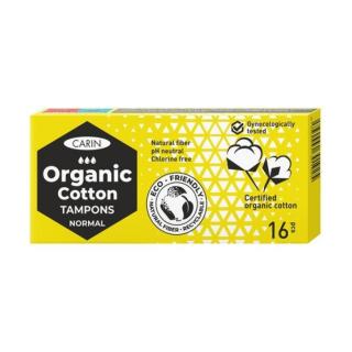 Carin organic cotton normál tampon 16 db