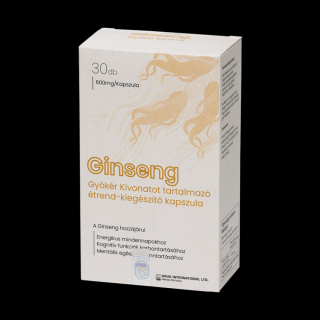 Ginseng 30db Növényi kapszula