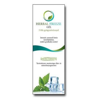 Herbal Freeze gél 5 féle gyógynövénnyel