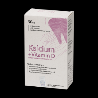 Kalcium + Vitamin D 30db Lágy zselé kapszula