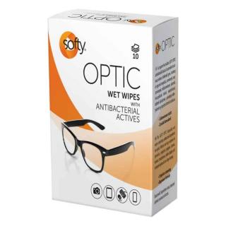 Softy Optic 10x 1lap optikai törlőkendő