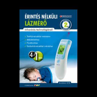 V8 érintés nélküli (non-contact) lázmérő