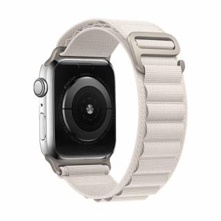 Apple Watch Alpesi pánt - Fehér Óra mérete: 42/44/45/49mm, Szíj színe: Fehér