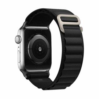 Apple Watch Alpesi pánt - Fekete Óra mérete: 38/40/41mm, Szíj színe: Fekete