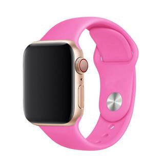 Apple Watch egyszínű óraszíj - Barbie Óra mérete: 38/40/41mm, Szíj hossza: M-L (közepes és széles csukló), Szíj színe: Barbie