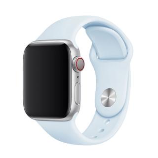 Apple Watch egyszínű óraszíj - Fog blue Óra mérete: 42/44/45/49mm, Szíj hossza: S-M (kicsi és közepes csukló), Szíj színe: Fog blue