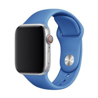Apple Watch egyszínű óraszíj - Royal blue Óra mérete: 38/40/41mm, Szíj hossza: S-M (kicsi és közepes csukló), Szíj színe: Royal Blue