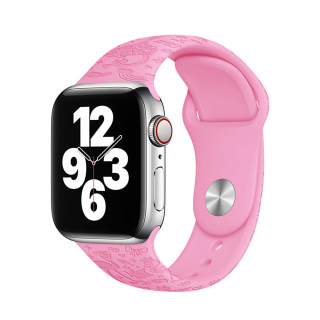 Apple Watch nyári óraszíj - Barbie flamingók Óra mérete: 42/44/45/49mm, Szíj hossza: M-L (közepes és széles csukló), Szíj színe: Barbie
