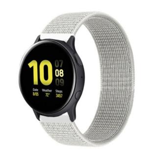 Nejlonos óraszíj okosórára - Summit White Óra mérete: 22mm, Szíj színe: Fehér
