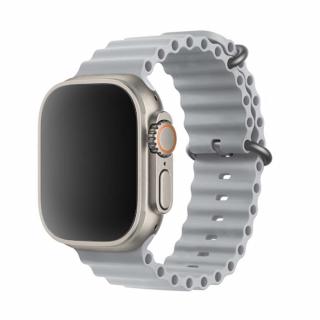 Szilikon Oceán szíj - Szürke Óra mérete: 38/40/41mm, Szíj színe: Fog