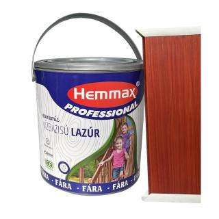 Hemmax Professional Vízbázisú Lazúrfesték 2,5L Cseresznye