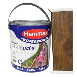 Hemmax Professional Vízbázisú Lazúrfesték 2,5L Dió