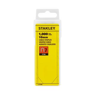 STANLEY „CT-7“ típusú kábeltűző kapocs 10mm (1000db)