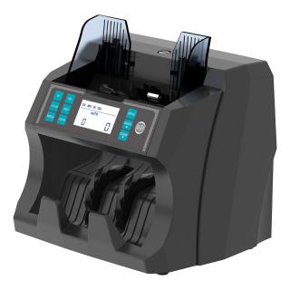 NextCash NC-4400 felső adagolós, kompakt bankjegyszámláló pénzszámoló gép (UV + MG + DD + IR) + Ajándék vevő kijelző