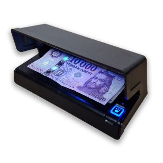 NextCash NC-V12 bankjegyvizsgáló, pénzvizsgáló UV lámpa vízjel vizsgálat funkcióval