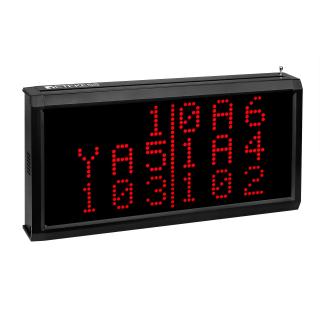 Retekess TD124 fali kijelző sorszámhívó, vendéghívó rendszerhez