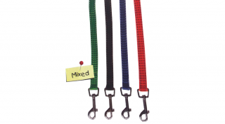 417,32 Fényvisszaverő nylon póráz - 1,5x120cm vegyes színek BENNY