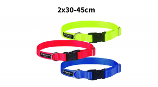 418,02 Nylon nyakörv egyszínű 2x30-45cm PET EXPERT